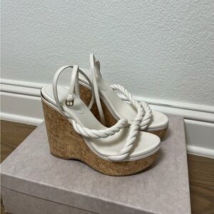 NWT Jimmy Choo Platform Wedges